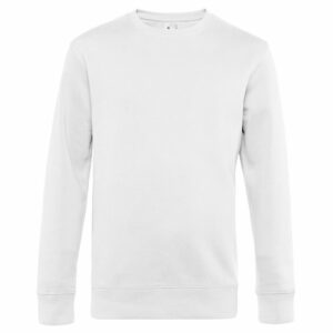 B&C KING Crew Neck - White, XS