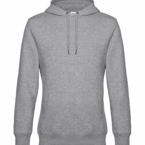B&C KING Hooded - Heather Grey, S