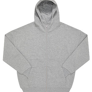 B&C Influence zip hood - Sport Grey, XS