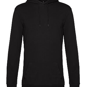 B&C #Hoodie - Black Pure, XS
