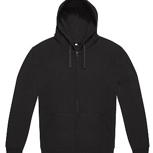 B&C ID.334 zip hoodie - Black, XS