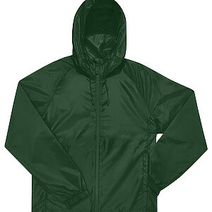 B&C Reset lined windbreaker - Bottle* Green, XS