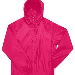 B&C #Reset windbreaker - Magenta Pink, XS