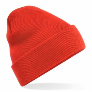 Bc045 Firered Ft Original cuffed beanie – Fire Red* Red, One size