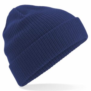 Organic cotton beanie - Oxford Navy, One size