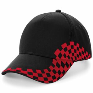 Grand Prix cap - Black/Classic Red, One size