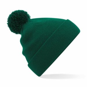 Original pom pom beanie - Bottle* Green, One size