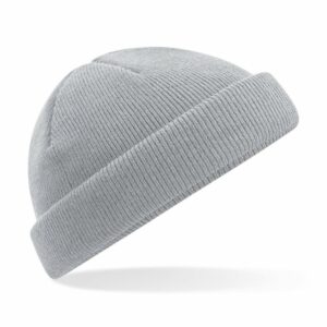 Recycled mini fisherman beanie - Light Grey, One size