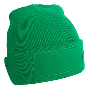 Original patch beanie - Kelly Green, One size