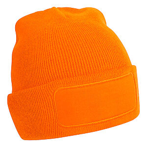Original patch beanie - Orange, One size