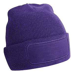 Original patch beanie - Purple, One size