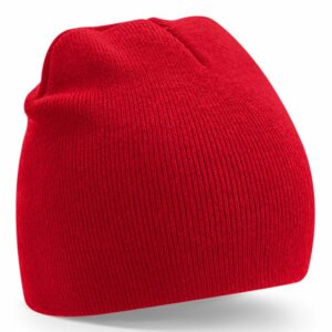 Recycled original pull-on beanie - Classic Red, One size