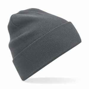 Organic cotton original cuffed beanie - Graphite* Grey, One size