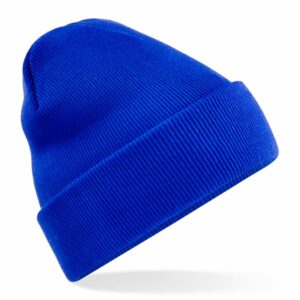 Recycled original cuffed beanie - Bright Royal, One size