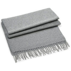 Classic woven scarf - Heather Grey, One size