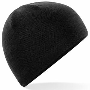 Water-repellent active beanie - Black, One size