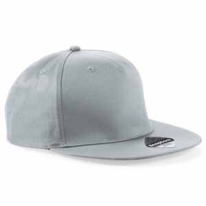 Bc610 Lightgrey Ft 5-panel snapback rapper cap – Light Grey Grey, One size