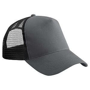 Snapback trucker - Graphite Grey/Black, One size