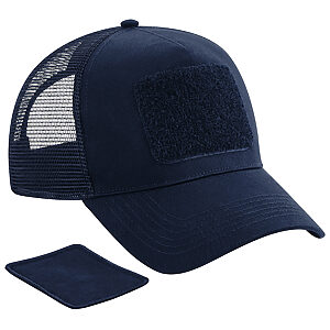 Patch snapback trucker - French Navy, One size