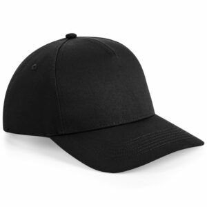 Urbanwear 5-panel snapback - Black, One size