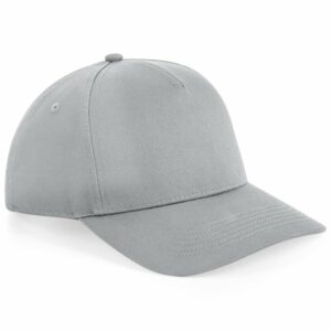 Urbanwear 5-panel snapback - Light Grey, One size