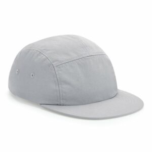 Outdoor 5-panel camper cap - Light Grey, One size