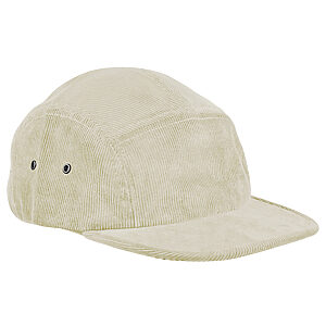 EarthAware® organic cord camper cap - Stone, One size
