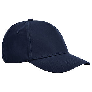 EarthAware® classic organic cotton 5-panel cap - French Navy, One size