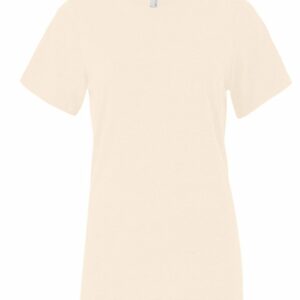 Women's relaxed Jersey short sleeve tee - Heather Natural, S