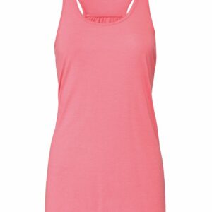 Flowy racerback tank top - Neon Pink, S