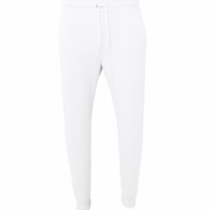 Unisex jogger sweatpants - White, XS