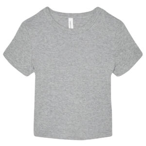 Women’s micro rib baby t-shirt - Athletic Heather, XS