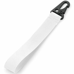 Brandable key clip - White, One size
