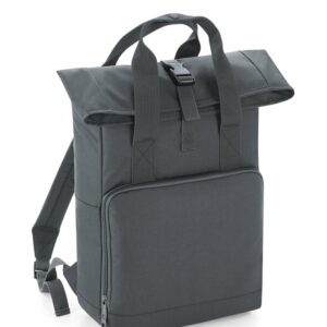 Twin handle roll-top backpack - Graphite* Grey, One size