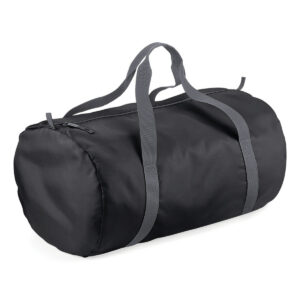 Packaway barrel bag - Black, One size
