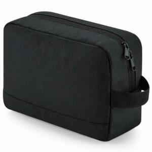 Recycled essentials wash bag - Black, One size