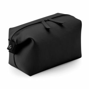 Matte PU accessory pouch - Black, One size