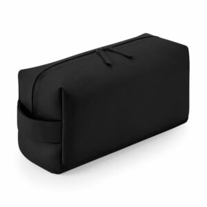 Matte PU shoe/accessory bag - Black, One size