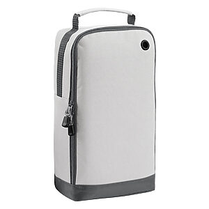 Athleisure sports shoe/accessory bag - Ice Grey, One size