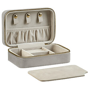 Velvet travel jewellery box - Moonstone, One size