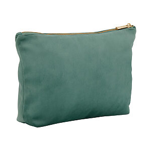 Velvet accessory bag - Jade, S
