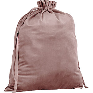 Velvet gift bag - Rose Quartz, S