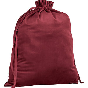 Velvet gift bag - Ruby* Red, S