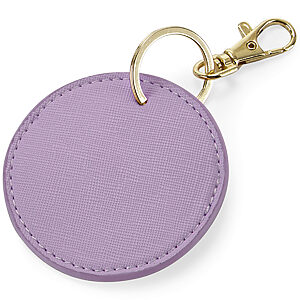 Boutique circular keyclip - Lilac, One size