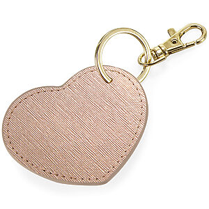 Boutique heart keyclip - Rose Gold, One size