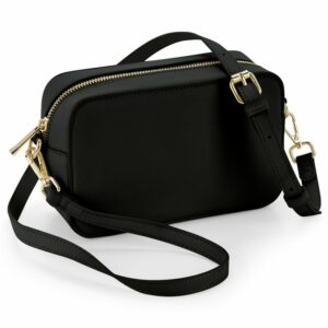 Boutique structured cross body bag - Black, One size