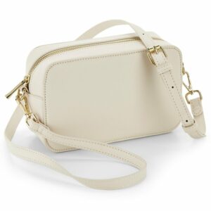 Boutique structured cross body bag - Oyster, One size