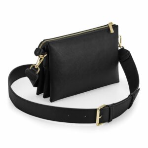 Boutique soft cross-body bag - Black, One size