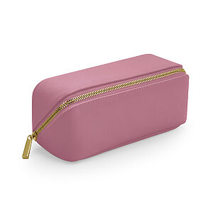 Boutique open flat mini accessory case - Dusky Pink, One size