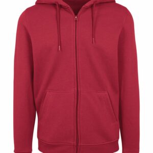 Heavy zip hoodie - Burgundy, S